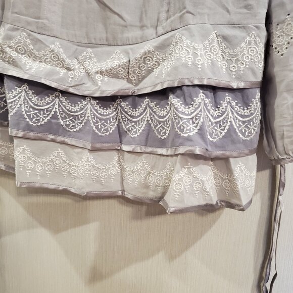 Anthropologie Lithe blouse size 8 BOHO - Picture 4 of 7